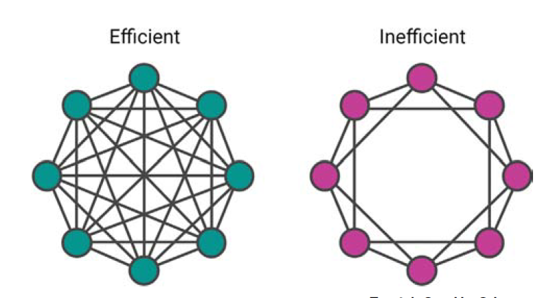 Redes eficientes e ineficientes